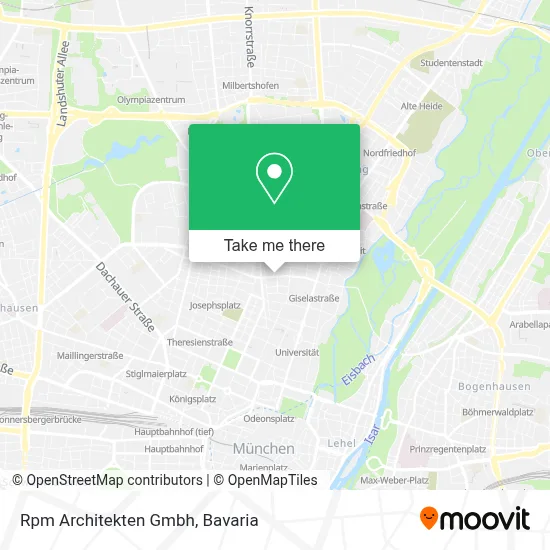 Rpm Architekten Gmbh map