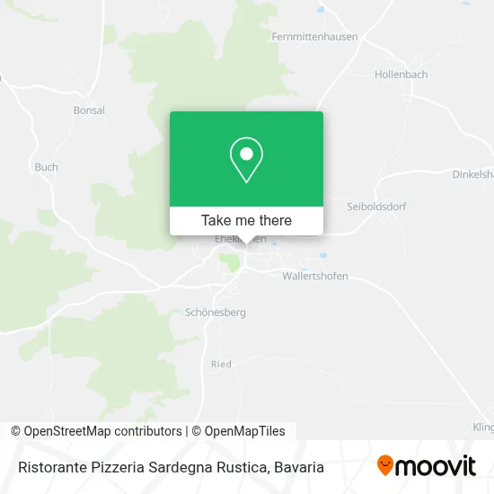 Ristorante Pizzeria Sardegna Rustica map