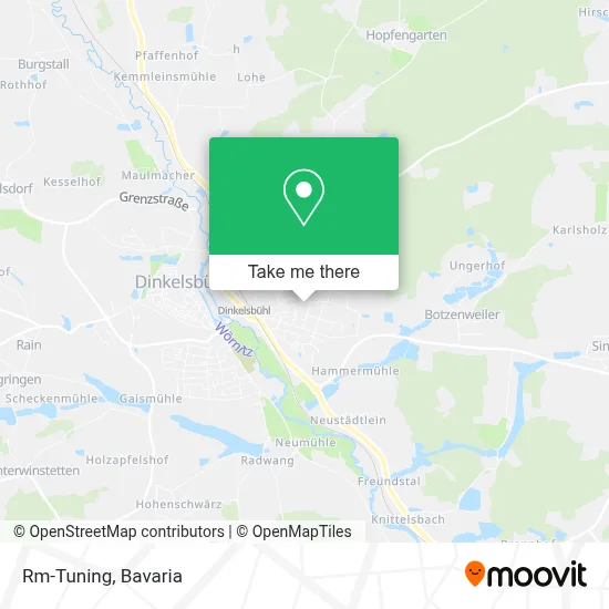 Rm-Tuning map