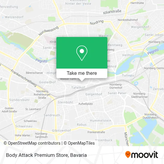 Body Attack Premium Store map