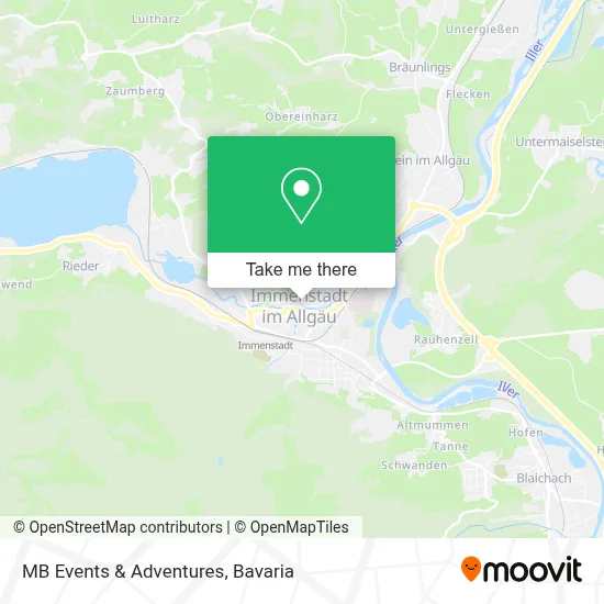 MB Events & Adventures map
