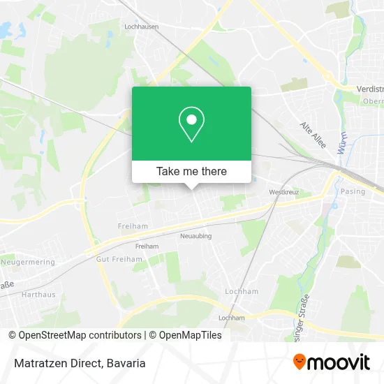 Matratzen Direct map