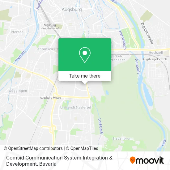 Comsid Communication System Integration & Development map