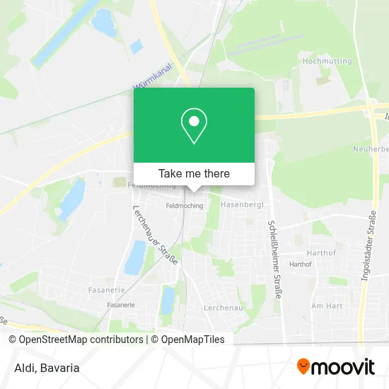 Aldi map