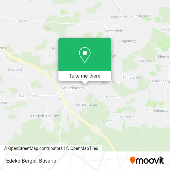 Edeka Berger map