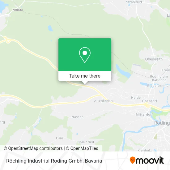 Röchling Industrial Roding Gmbh map