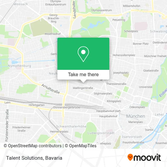 Talent Solutions map