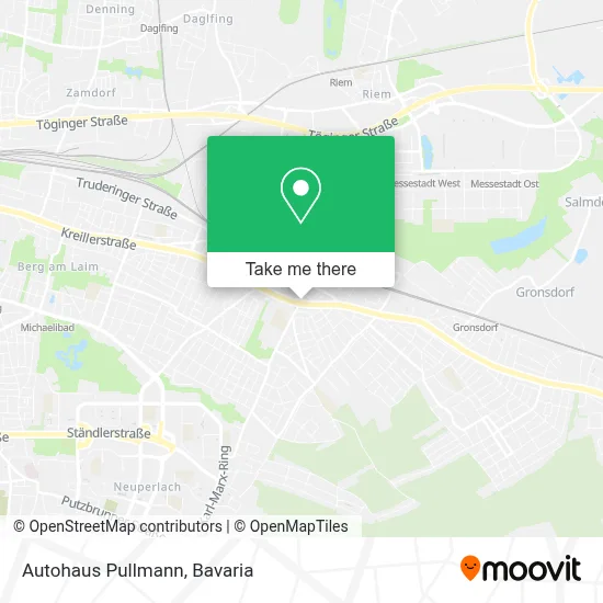 Autohaus Pullmann map