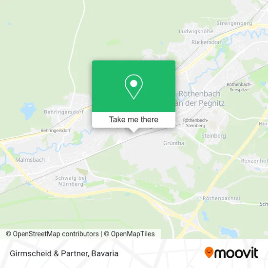 Girmscheid & Partner map