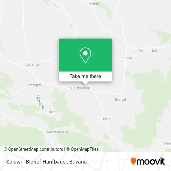 Solawi - Biohof Hanfbauer map