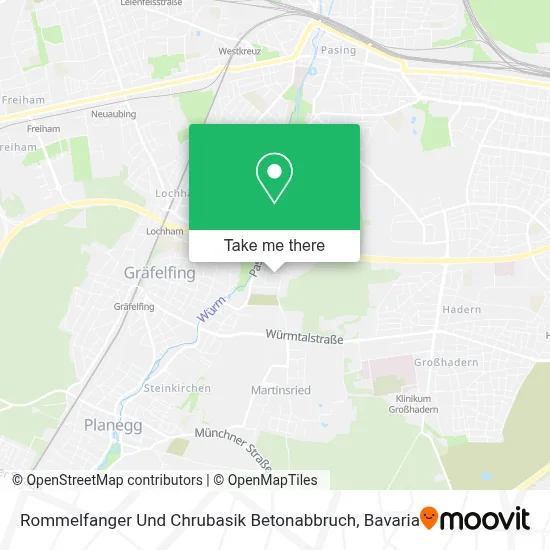 Rommelfanger Und Chrubasik Betonabbruch map