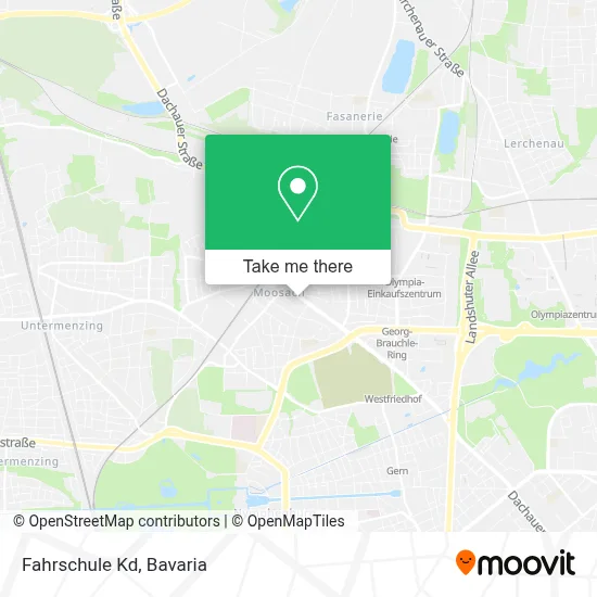 Fahrschule Kd map