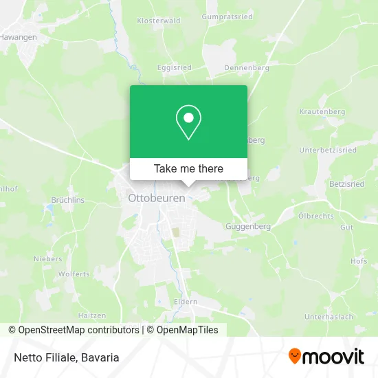 Netto Filiale map