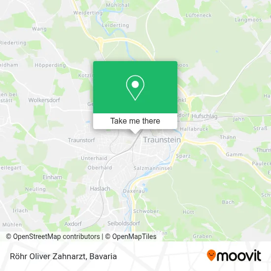 Röhr Oliver Zahnarzt map
