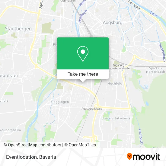 Eventlocation map