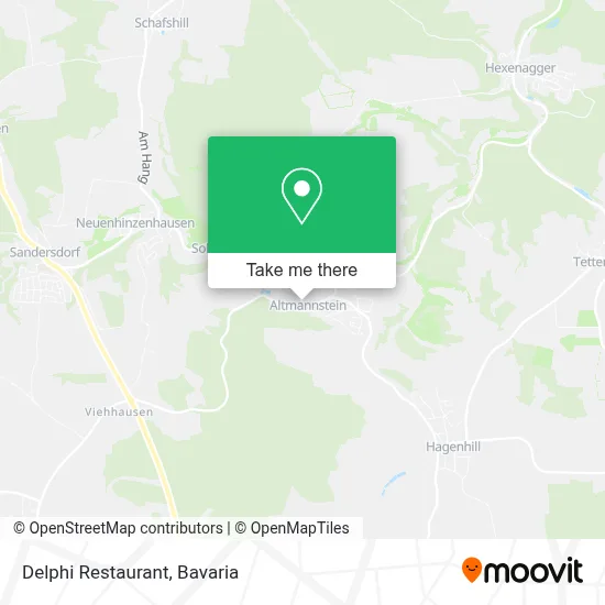 Restaurant Delphi map