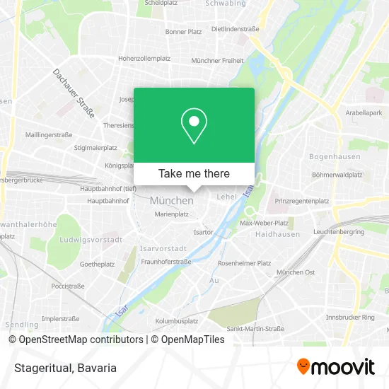 Stageritual map
