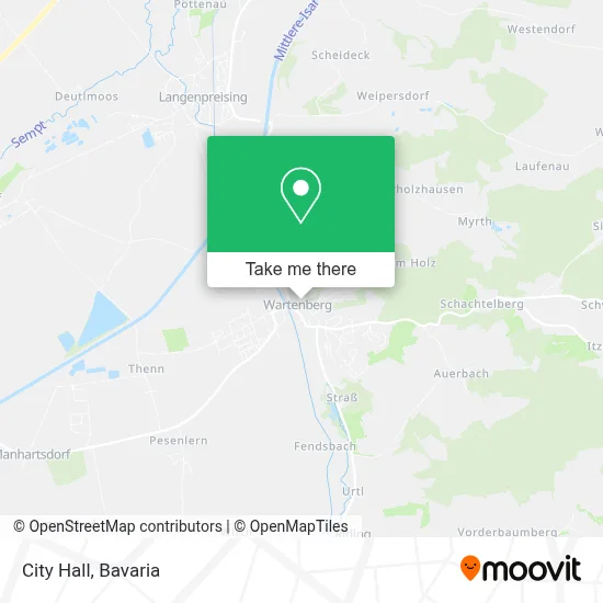 Rathaus map