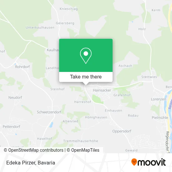 Edeka Pirzer map