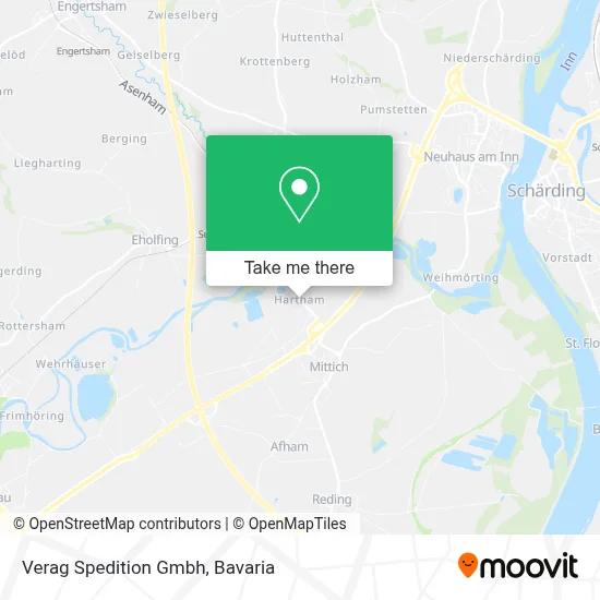 Verag Spedition Gmbh map