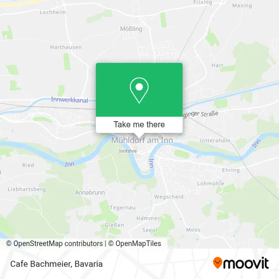 Cafe Bachmeier map