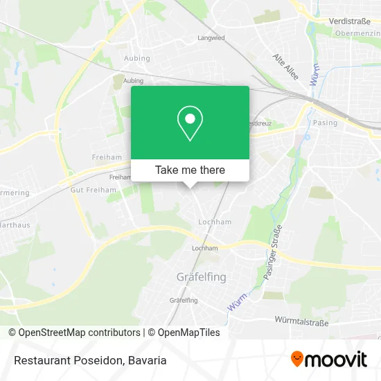 Restaurant Poseidon map