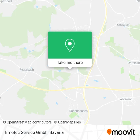 Emotec Service Gmbh map