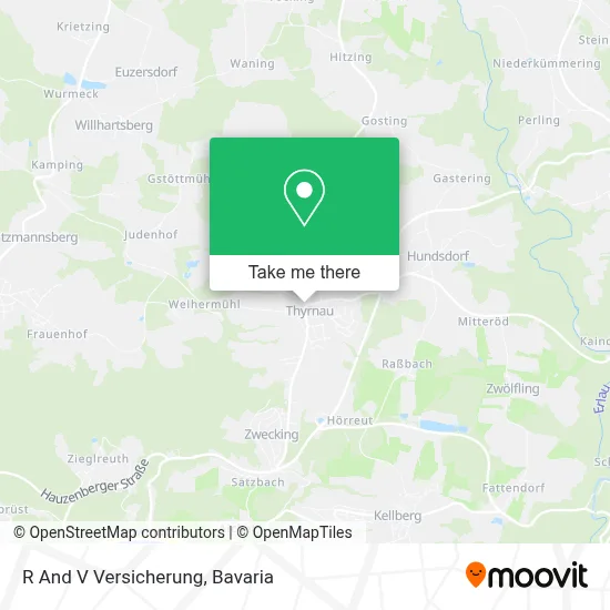 R And V Versicherung map