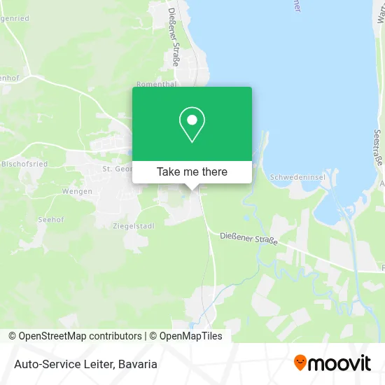 Auto-Service Leiter map