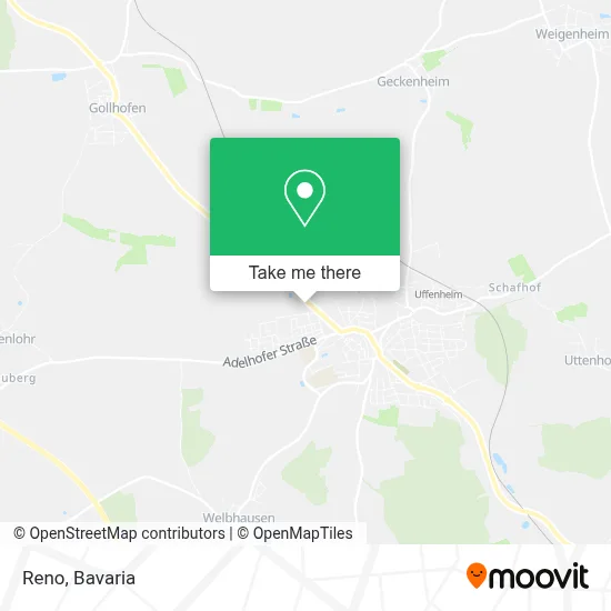 Reno map