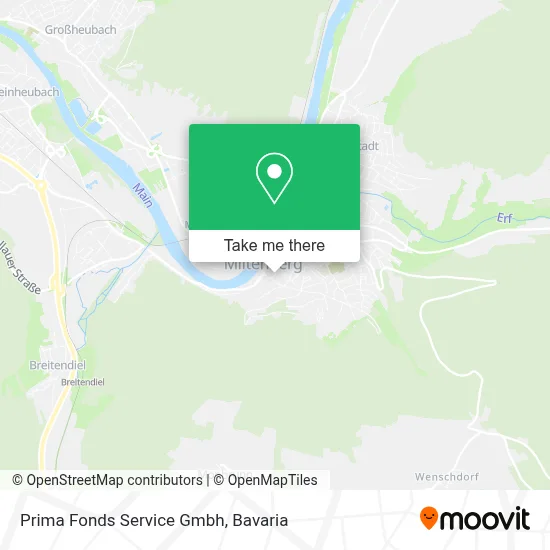 Prima Fonds Service Gmbh map