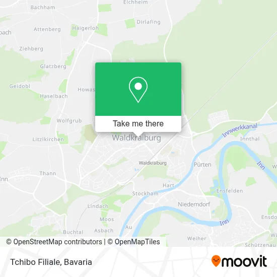 Tchibo Filiale map