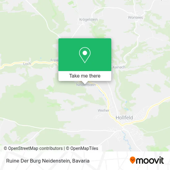 Ruine Der Burg Neidenstein map