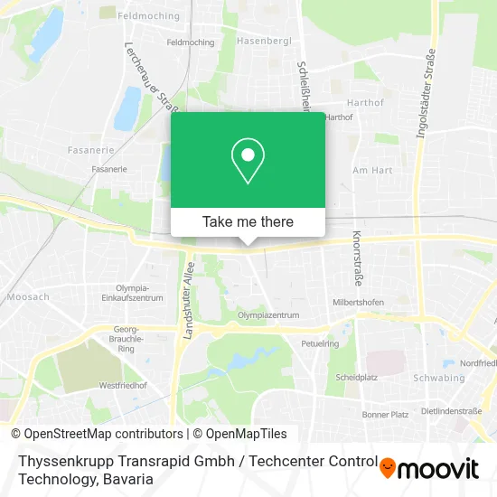 Thyssenkrupp Transrapid Gmbh / Techcenter Control Technology map