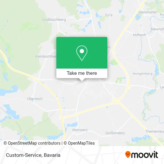 Custom-Service map
