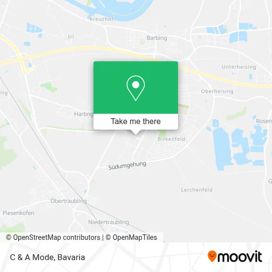 C & A Mode map