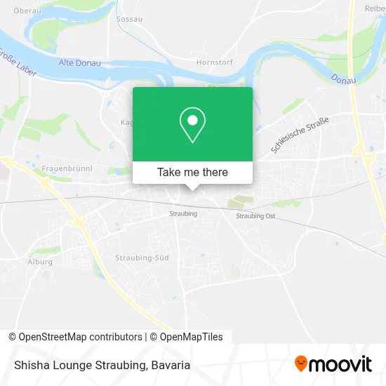 Shisha Lounge Straubing map