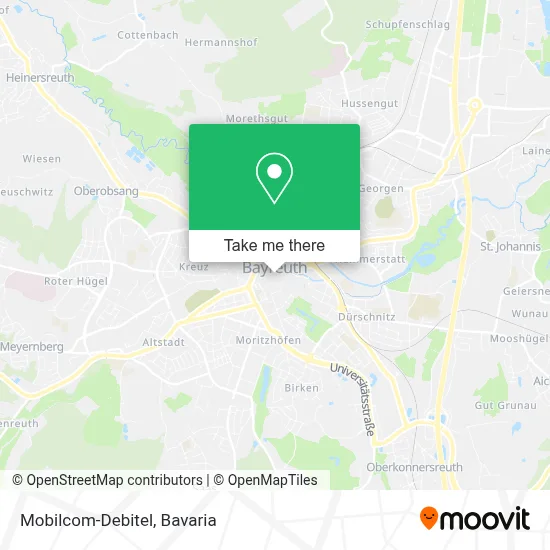 Mobilcom-Debitel map