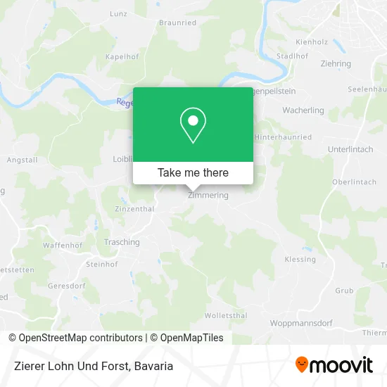 Zierer Lohn Und Forst map