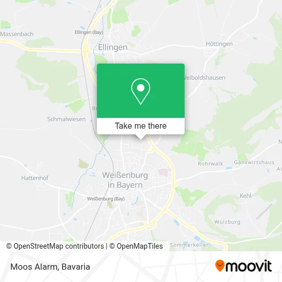 Moos Alarm map