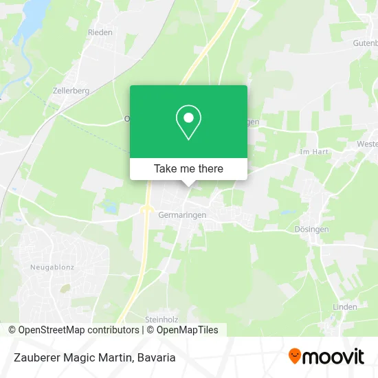 Zauberer Magic Martin map