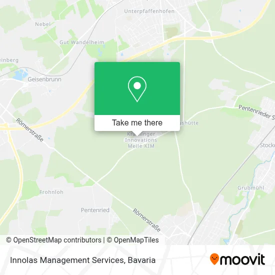 Innolas Management Services map