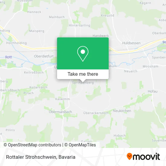 Rottaler Strohschwein map