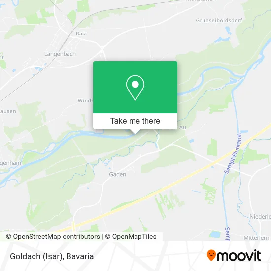 Goldach (Isar) map