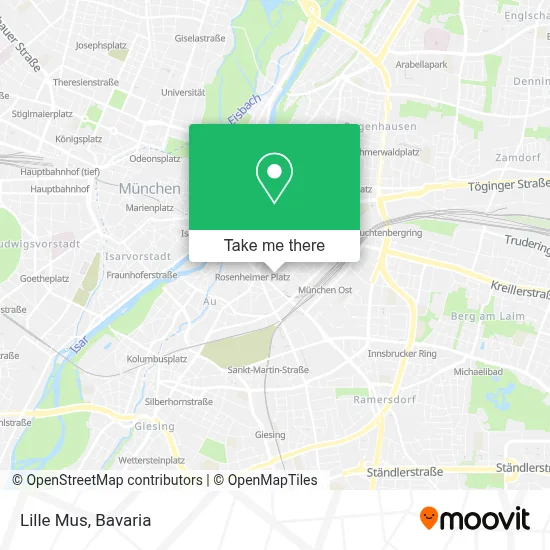 Lille Mus map