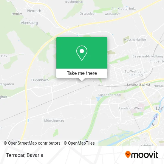 Terracar map