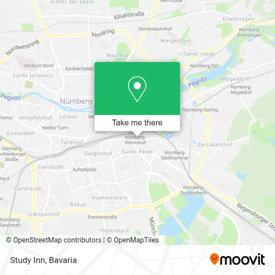 Study Inn map