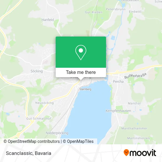 Scanclassic map