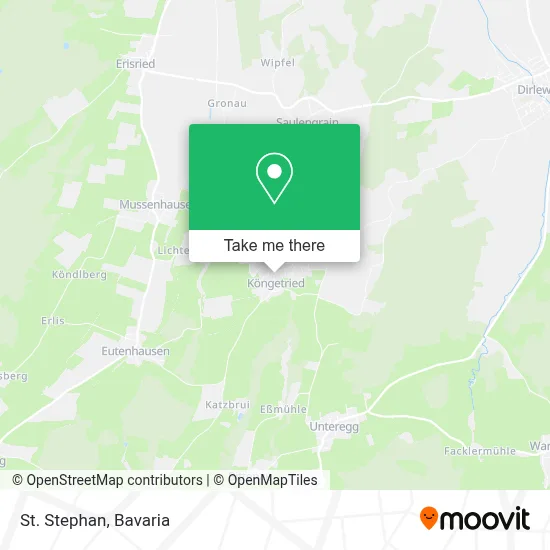St. Stephan map