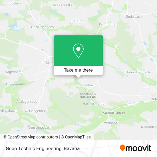 Gebo Technic Engineering map